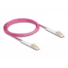 Optinis pluoštinis kabelis DeLOCK 88089 LC Duplex į LC Duplex OM4 3 m