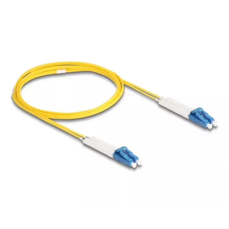 Optinio pluošto kabelis DeLOCK LC Duplex į LC Duplex OS2 2m