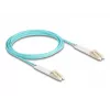 Optinio pluošto kabelis DeLOCK 88081 LC Duplex į LC Duplex OM3 3m