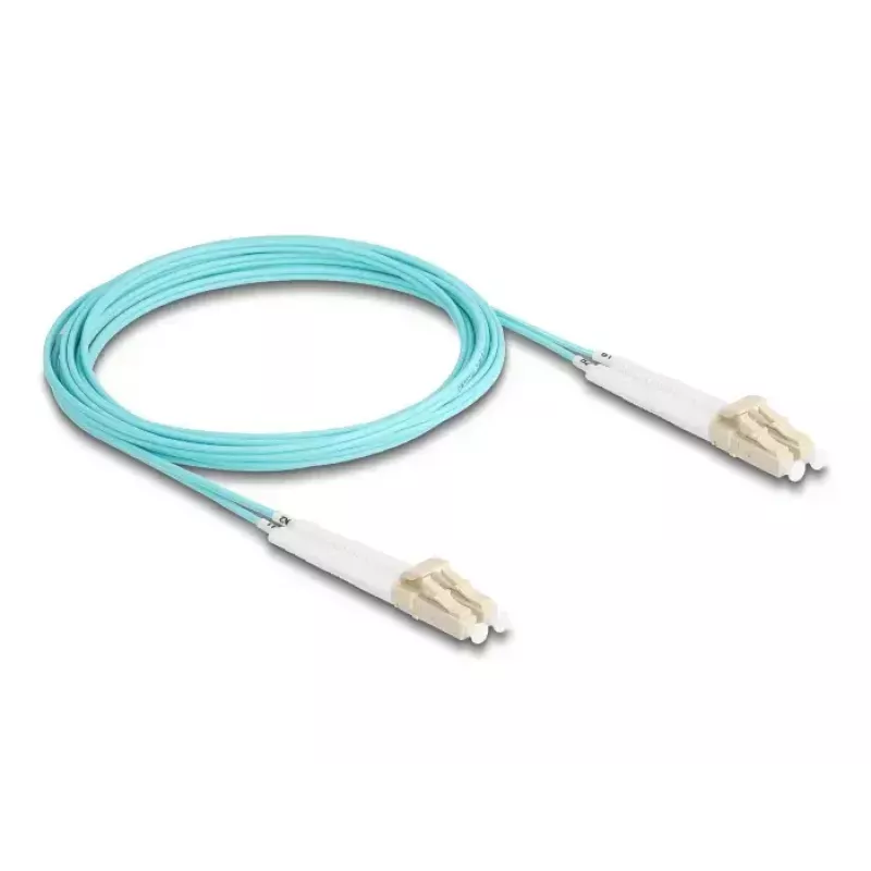 Optinio pluošto kabelis DeLOCK 88081 LC Duplex į LC Duplex OM3 3m