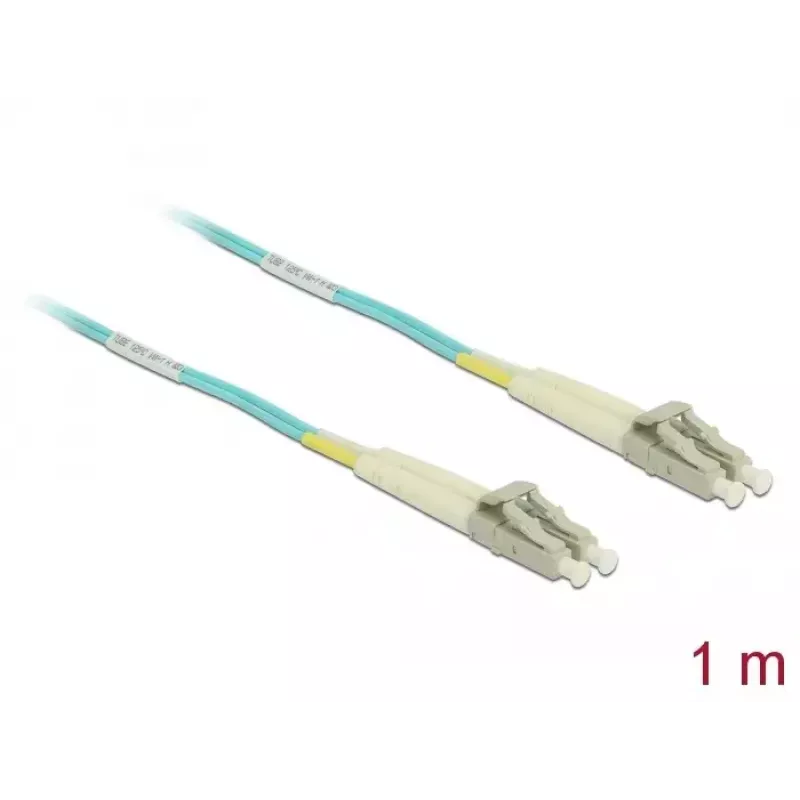 Optical Fibre kabelis DeLOCK LC to LC Multi-mode OM3 1 m