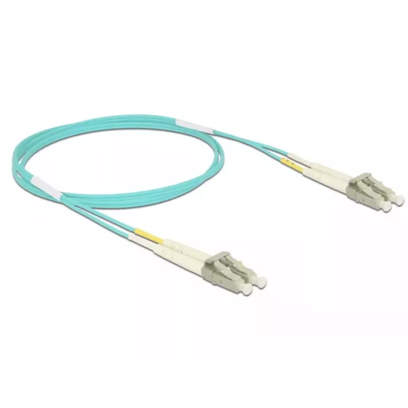 Optical Fibre kabelis DeLOCK LC to LC Multi-mode OM3 1 m