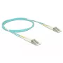 Optical Fibre kabelis DeLOCK LC to LC Multi-mode OM3 1 m