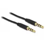 Garso kabelis DeLOCK 83436 2 m 3,5 mm juodas