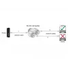 DeLOCK kabelio jungtis RJ45 lizdas į 2 x RJ45 lizdas Cat.6A atsparus vandeniui