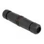 Elektrinis laidų jungtis DELOCK 86913 tiesus 85–260V juoda 25×114 mm
