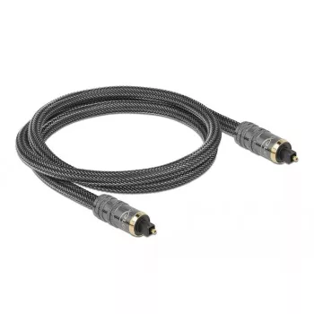 Audio kabelis DeLOCK 86983 TOSLINK 1m antracito
