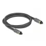 Audio kabelis DeLOCK 86983 TOSLINK 1m antracito