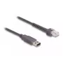 USB laidas DeLOCK RJ50 į USB 2.0 Type-A 2m Pilkas