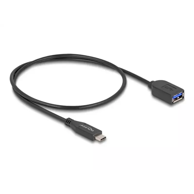 DeLOCK USB laidas 10 Gbps Type-C kištukas į Type-A lizdą 50 cm