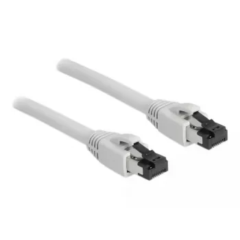 Tinklo kabelis DeLOCK 80556 RJ-45 Cat8.1 0,25 m Pilka
