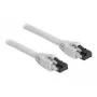 Tinklo kabelis DeLOCK 80556 RJ-45 Cat8.1 0,25 m Pilka