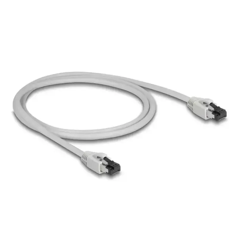 Tinklo kabelis DeLOCK 80558 RJ-45 Cat8.1 1 m Pilkas