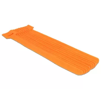 Hook/Loop Fastener DeLOCK 18696 Oranžinė 10 pcs