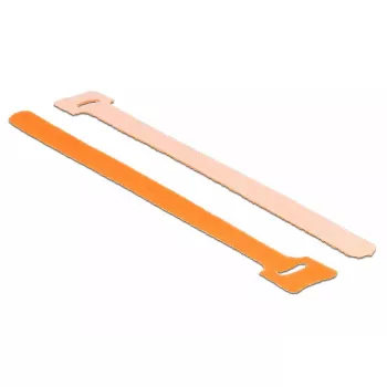 Hook/Loop Fastener DeLOCK 18696 Oranžinė 10 pcs
