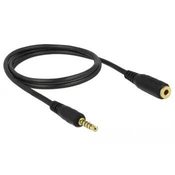 Audio kabelis 3,5 mm DeLOCK 85701 1 m juodas