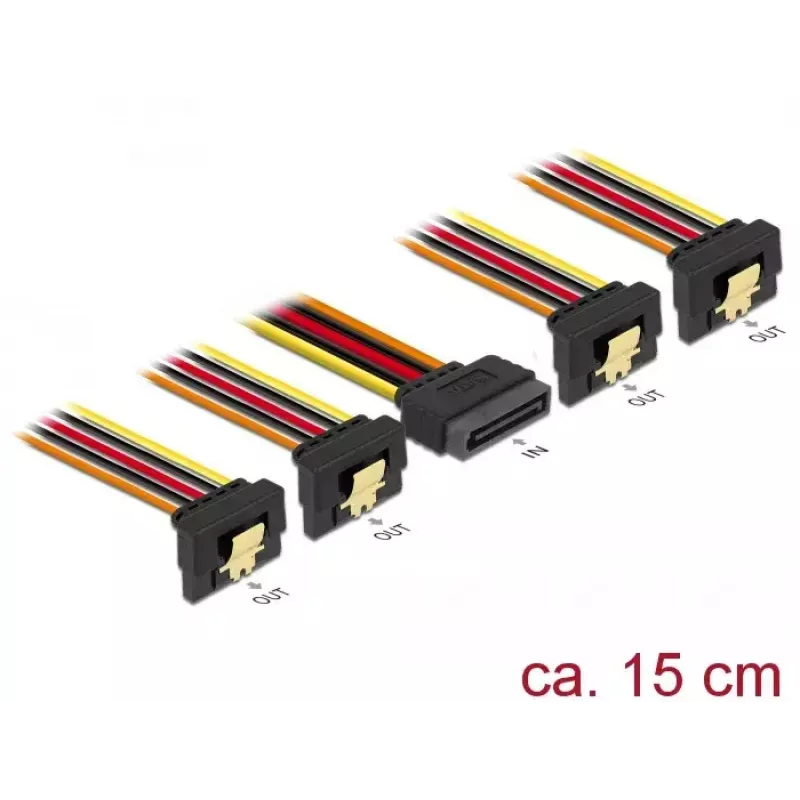 Vidinis maitinimo laidas DeLOCK 60166 0,15 m