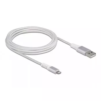 DeLOCK USB duomenų ir maitinimo kabelis, skirtas iPhone, iPad, iPod, 3 m, Lightning