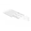 Kabelių kanalas DELOCK 20886, polipropilenas, baltas, 300×85×10 mm, 2 vnt.