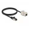 Kabelis RJ45 kištukas prie Keystone modulio RJ45 lizdas DeLOCK 87027