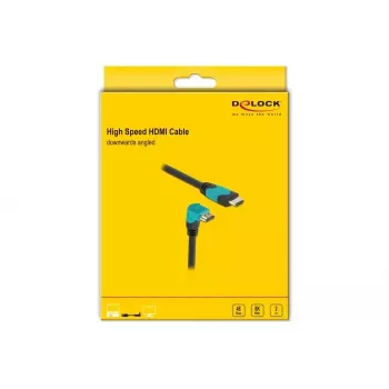 HDMI kabelis DeLOCK 86992 2m HDMI Type A standartinis juodas mėlynas