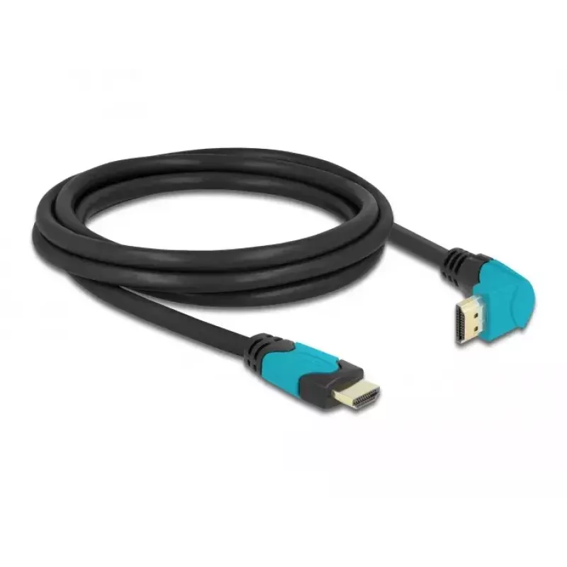 HDMI kabelis DeLOCK 86992 2m HDMI Type A standartinis juodas mėlynas