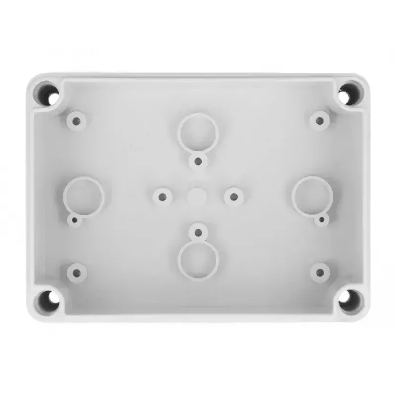DeLOCK montavimo dėžutė 130 x 93 x 57 mm pilka ABS lauko