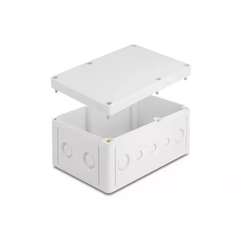 DeLOCK montavimo dėžutė 180x125x90mm pilka ABS lauko