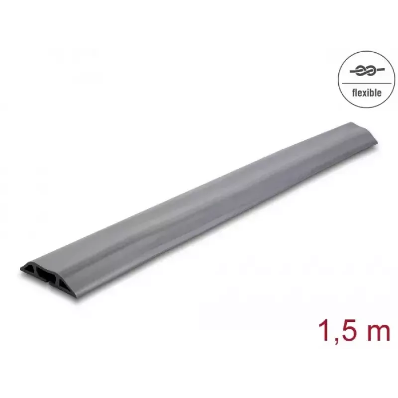 Kabelių kanalas DeLOCK 20733 Grindų Pilkas 70 mm x 13 mm x 1,5 m
