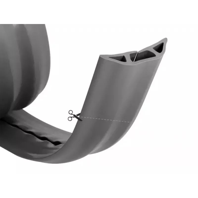 Kabelių kanalas DeLOCK 20733 Grindų Pilkas 70 mm x 13 mm x 1,5 m