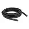 DELOCK plastikinis lankstus ovalus kabelių apsaugos vamzdelis 13,6 x 6,3 mm, 5 m, juodas