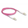 Optical Fiber kabelis DeLOCK LC Duplex į LC Duplex OM4 2m