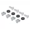 Kabelių laikiklis DeLOCK 67033 juodas stovui 96,2 mm pločio