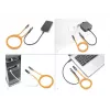 Tinklo kabelis DeLOCK RJ45 savaiminio sekimo Cat.6A 10 m oranžinis