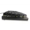 DeLOCK 12115 žaidimų klaviatūra USB QWERTZ vokiška juoda mechaninė RGB