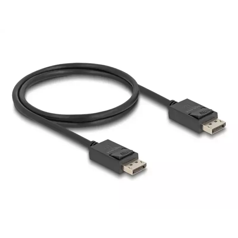 Koaksialinis DisplayPort laidas DeLOCK 80491 16K 60 Hz 80 Gbps 1 m