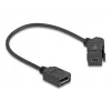 DeLOCK 67155 laido jungčių adapteris Mini DisplayPort DisplayPort Juoda 0,3 m