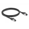 Tinklo kabelis DeLOCK 80571 RJ-45 Cat8.1 1 m Juodas