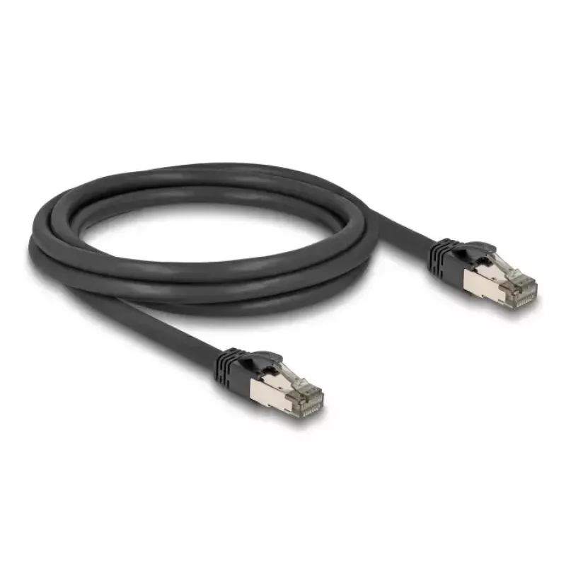 Tinklo kabelis DELOCK Cat6a U/FTP (STP) 2 m — RJ-45 į RJ-45