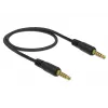 Audio kabelis DeLOCK 85695 0,5 m 3,5 mm juodas