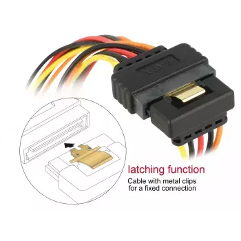 SATA laidas DeLOCK 60159 0,3 m įvairiaspalvis