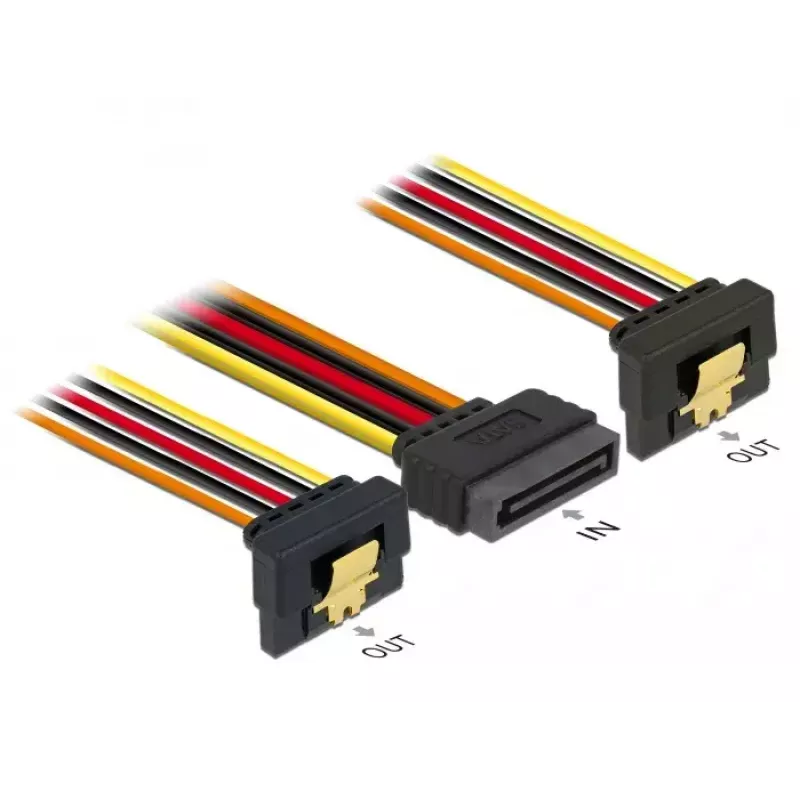 SATA laidas DeLOCK 60159 0,3 m įvairiaspalvis