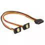 SATA laidas DeLOCK 60159 0,3 m įvairiaspalvis