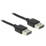 USB laidas DeLOCK 5 m USB 2.0 A USB A juodas