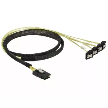 Vidinis maitinimo laidas DeLOCK 85687 1 m Mini SAS SFF-8087 į 4 SATA