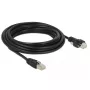 Tinklo kabelis DeLOCK 85670 RJ-45 Cat6 5 m Juodas