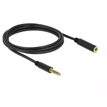 Garso kabelis DeLOCK 85797 2m 4.4mm juodas