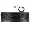 Klaviatūra DeLOCK 12672 Office USB QWERTZ vokiška juoda