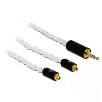 Audio kabelis DeLOCK 85848 1,2 m 2,5 mm 2x MMCX baltas