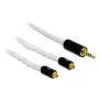 Audio kabelis DeLOCK 85848 1,2 m 2,5 mm 2x MMCX baltas